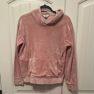 Athleta Girl Feelin’ Great Hoodie Fuzzy Pink XXL